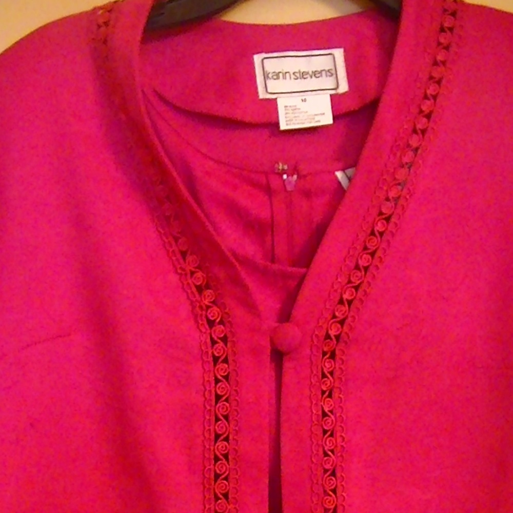 EUC Dress and jacket Karin Stevens size 10